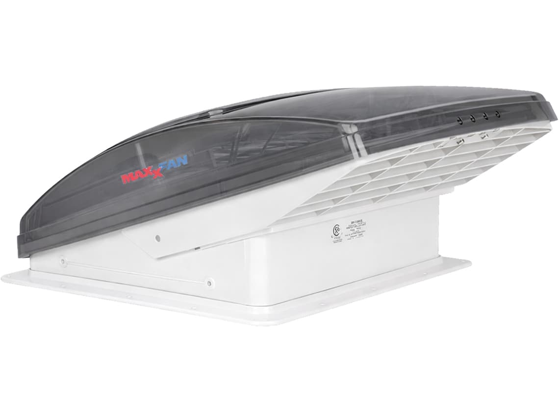 Maxxfan Deluxe 40 x 40 rooflight with fan - Transparent